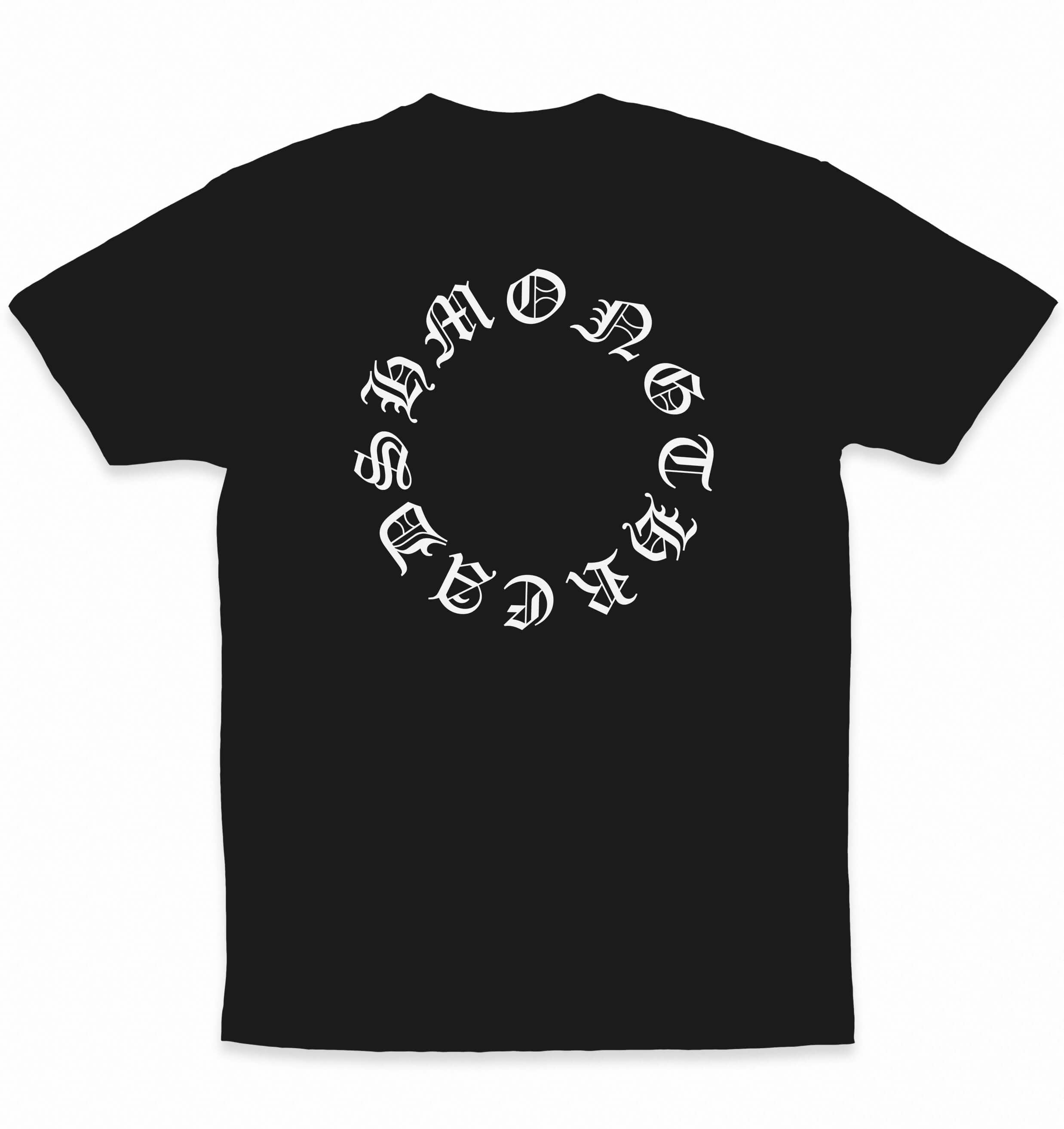 Legacy in Motion Tee – Hmong Threads Old English Circle Graphic T-Shirt