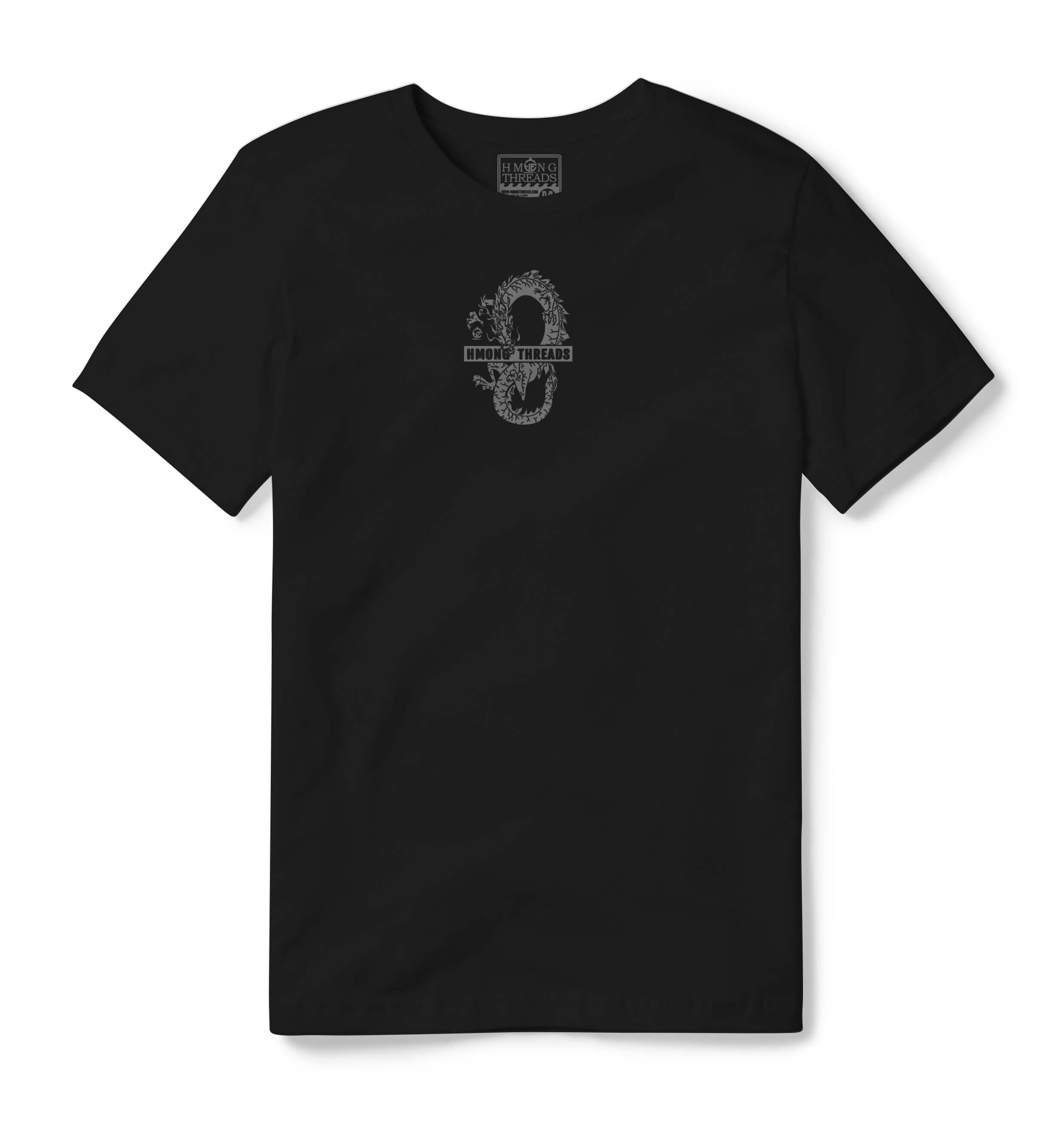 HMONG THREADS KOOB HMOOV DRAGON BLACK TEE