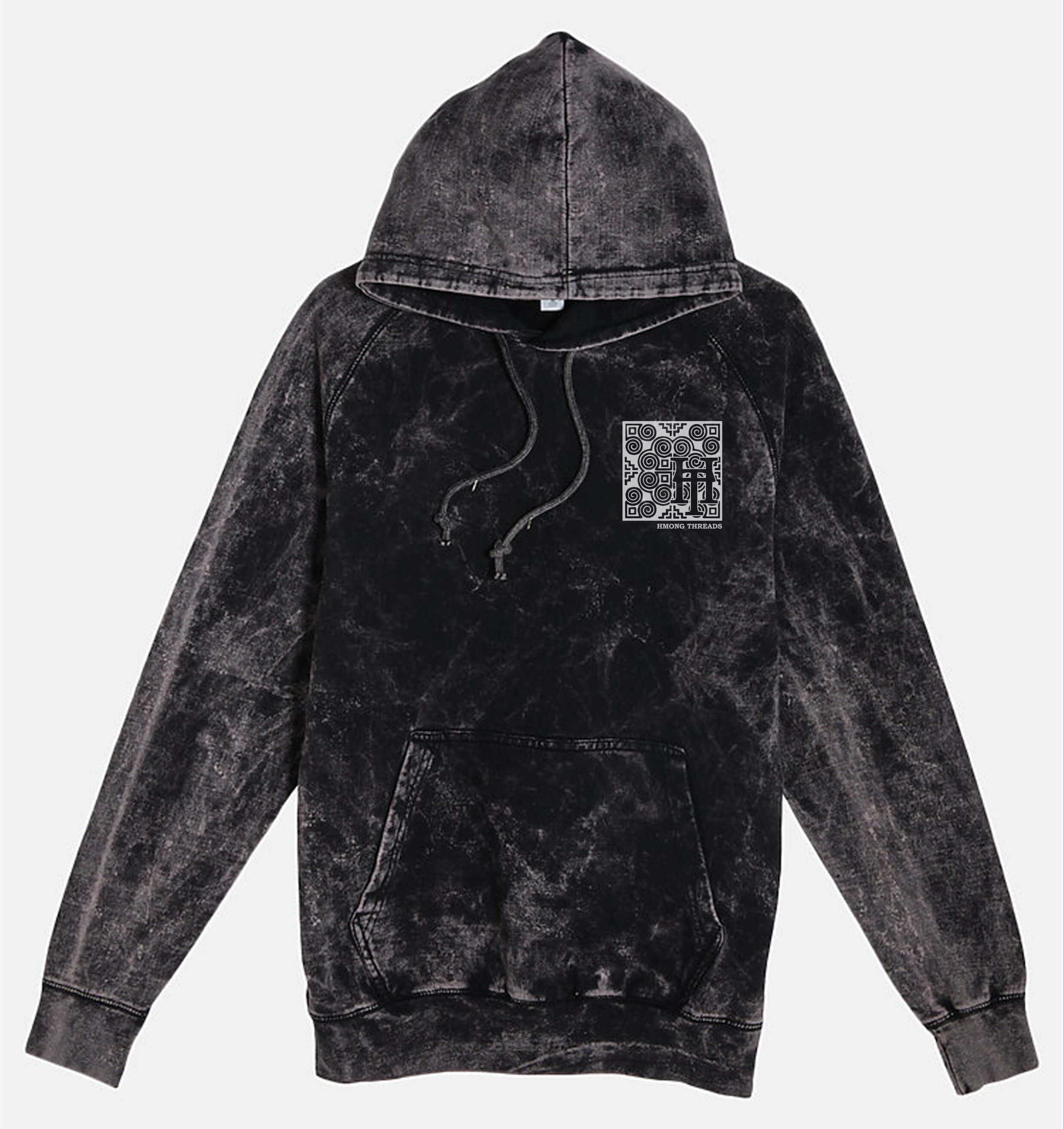 HT HMONG EMBROIDERY - UNISEX HOODIE