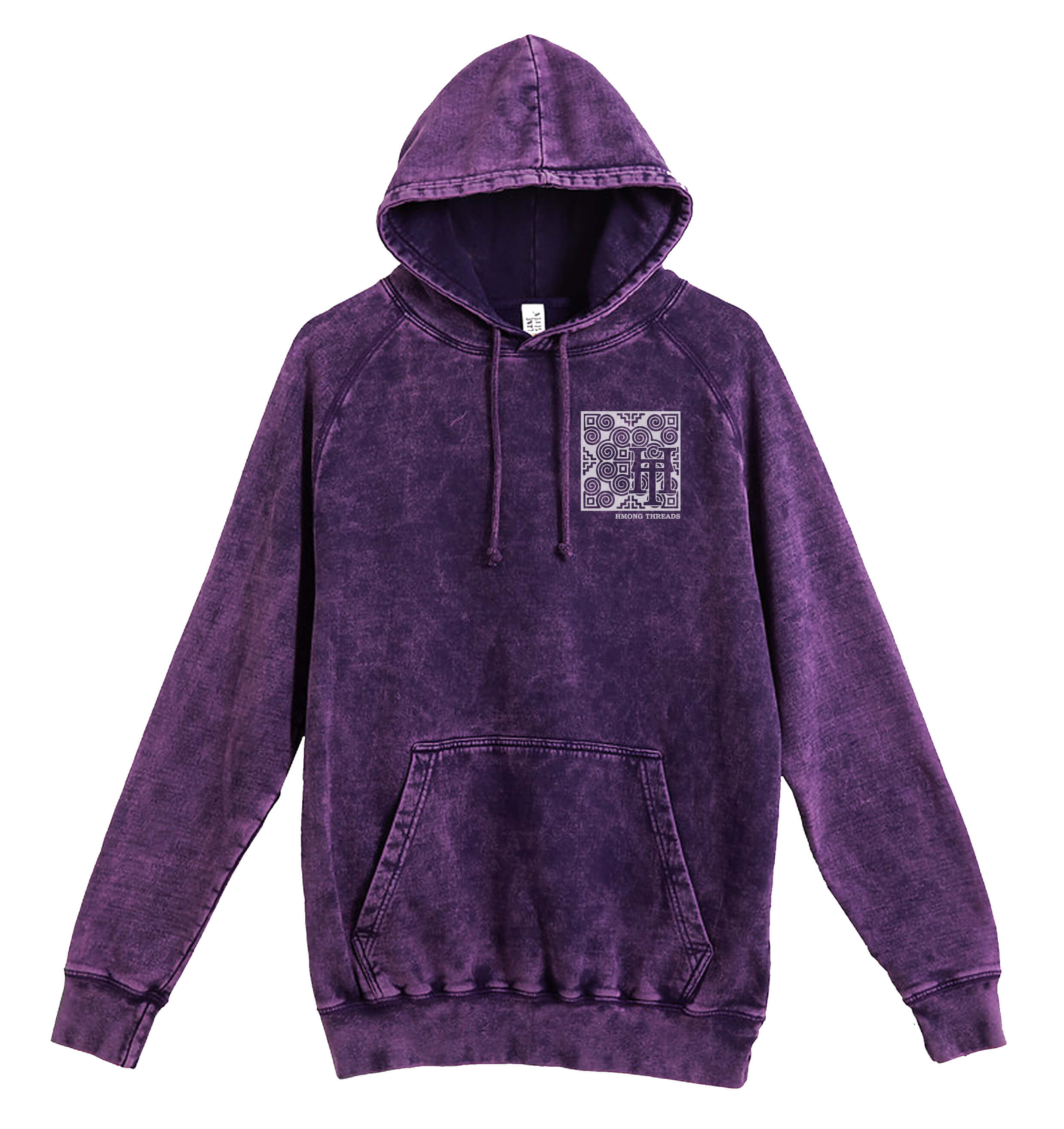 HT HMONG EMBROIDERY - UNISEX HOODIE