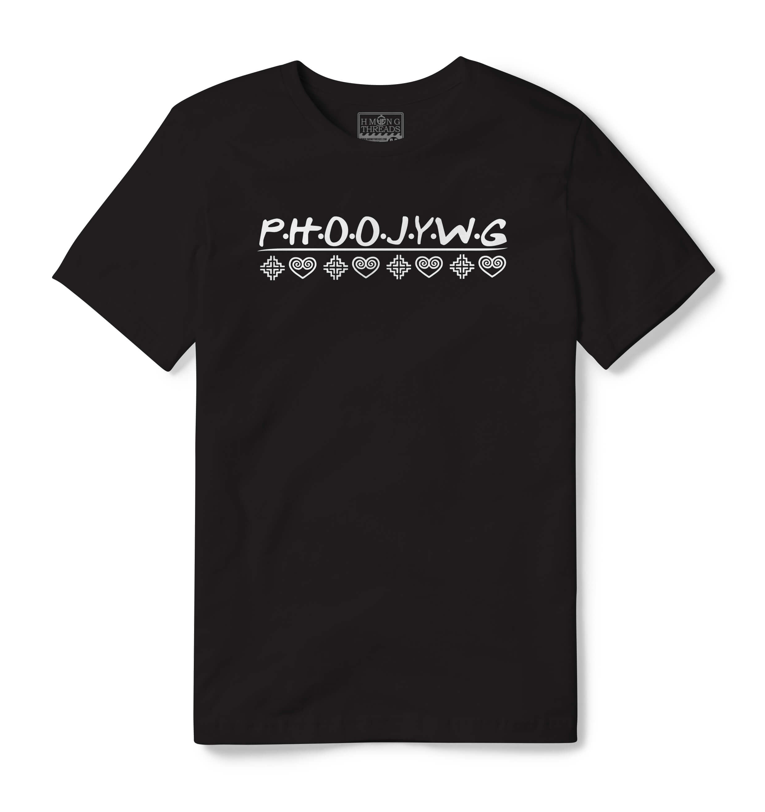 PHOOJ YWG - BLACK T-SHIRT