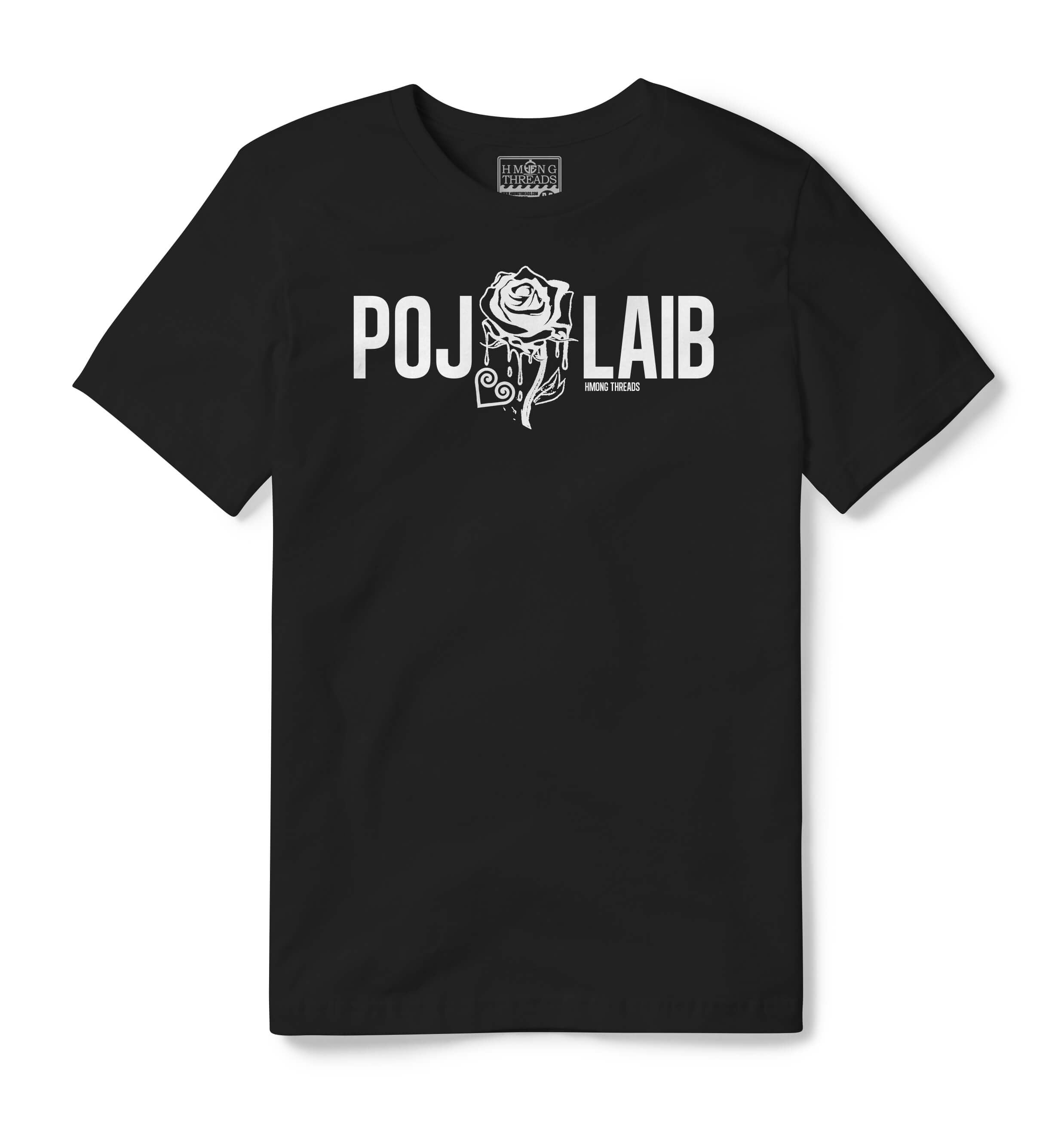 POJ LAIB - BLACK T-SHIRT