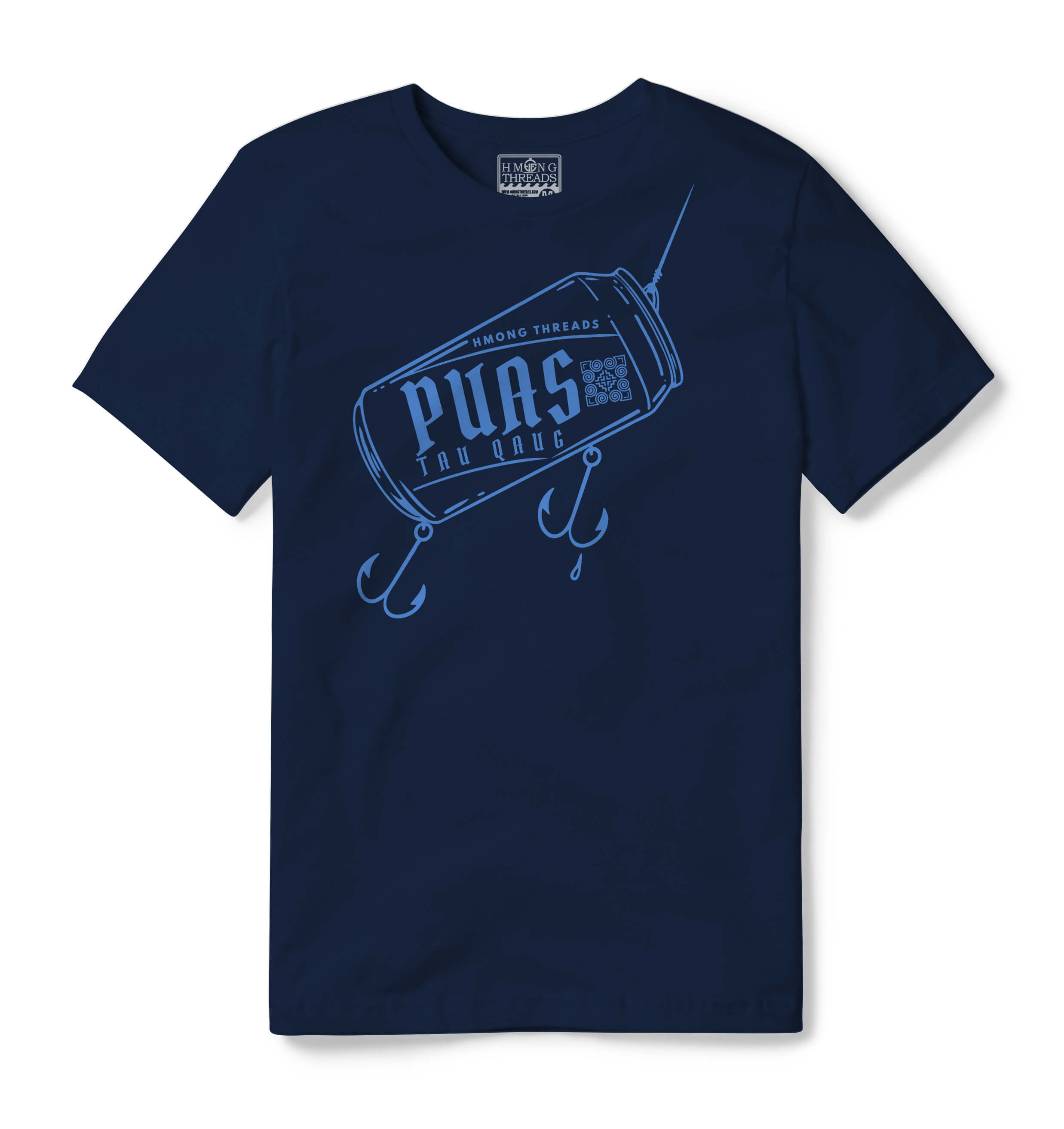 PUAS TAU QAUG - NAVY T-SHIRT