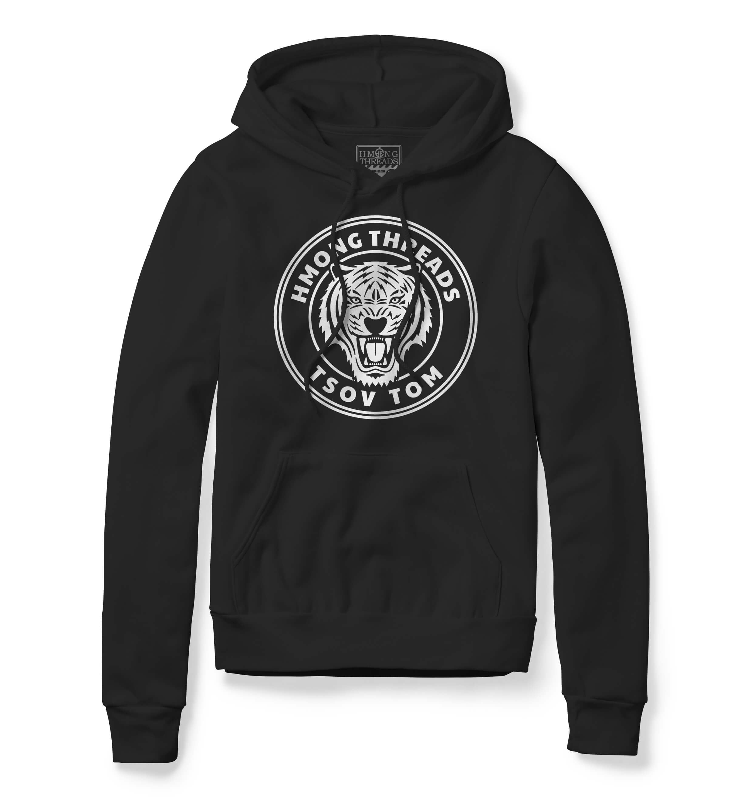 TSOV TOM BLACK UNISEX HOODIE