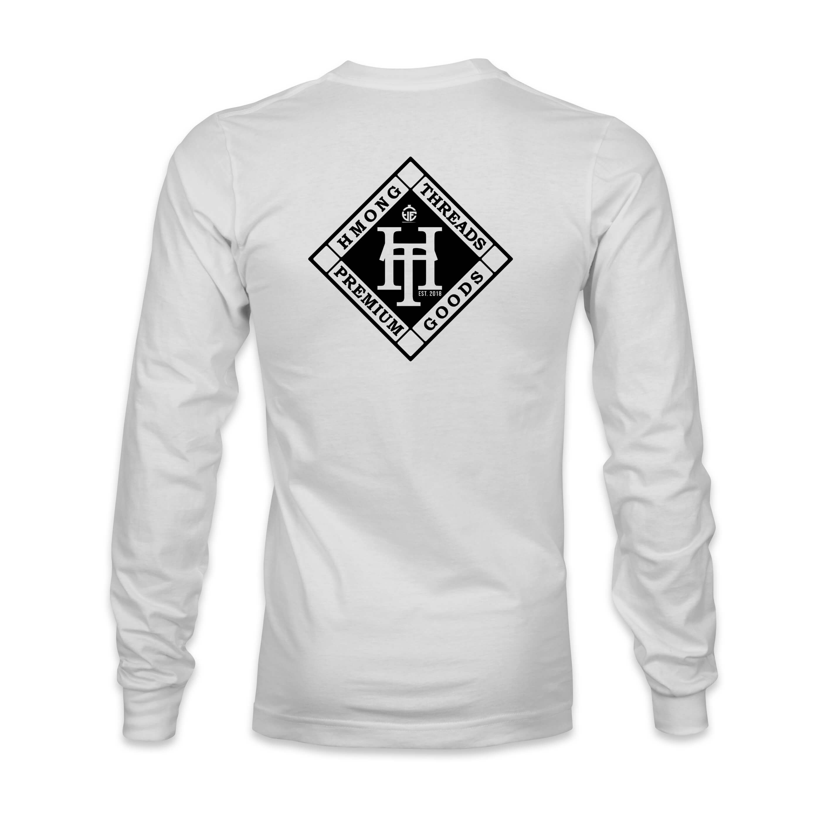 HT PREMIUM GOODS - LONG SLEEVES WHITE
