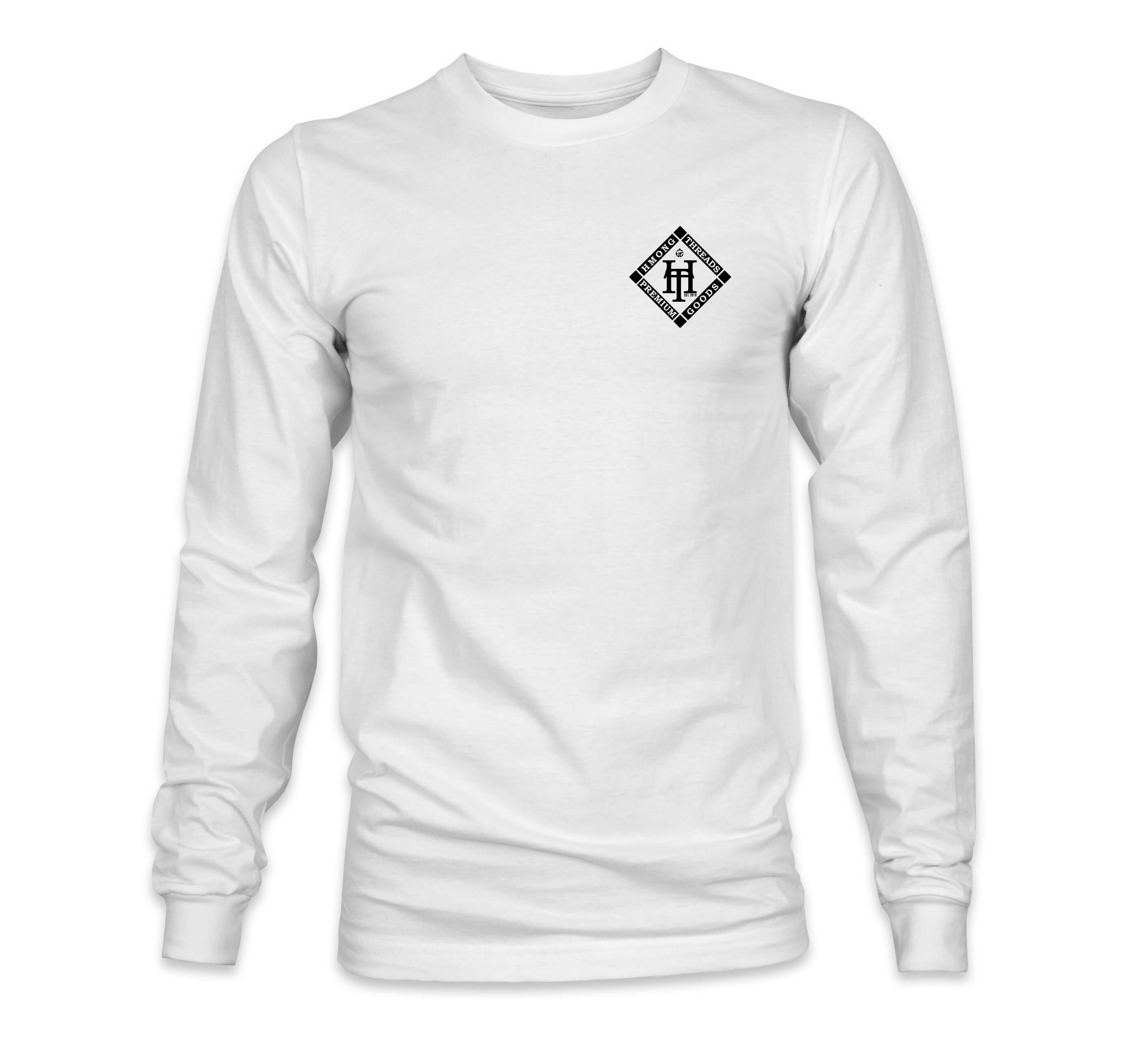 HT PREMIUM GOODS - LONG SLEEVES WHITE