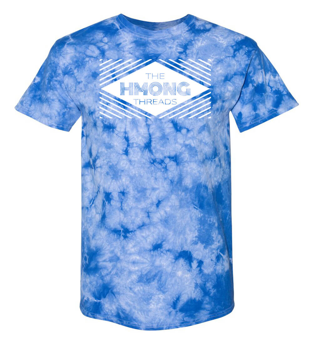 THE HMONG THREADS-  TIE DYE BLUE - HMONG THREADS