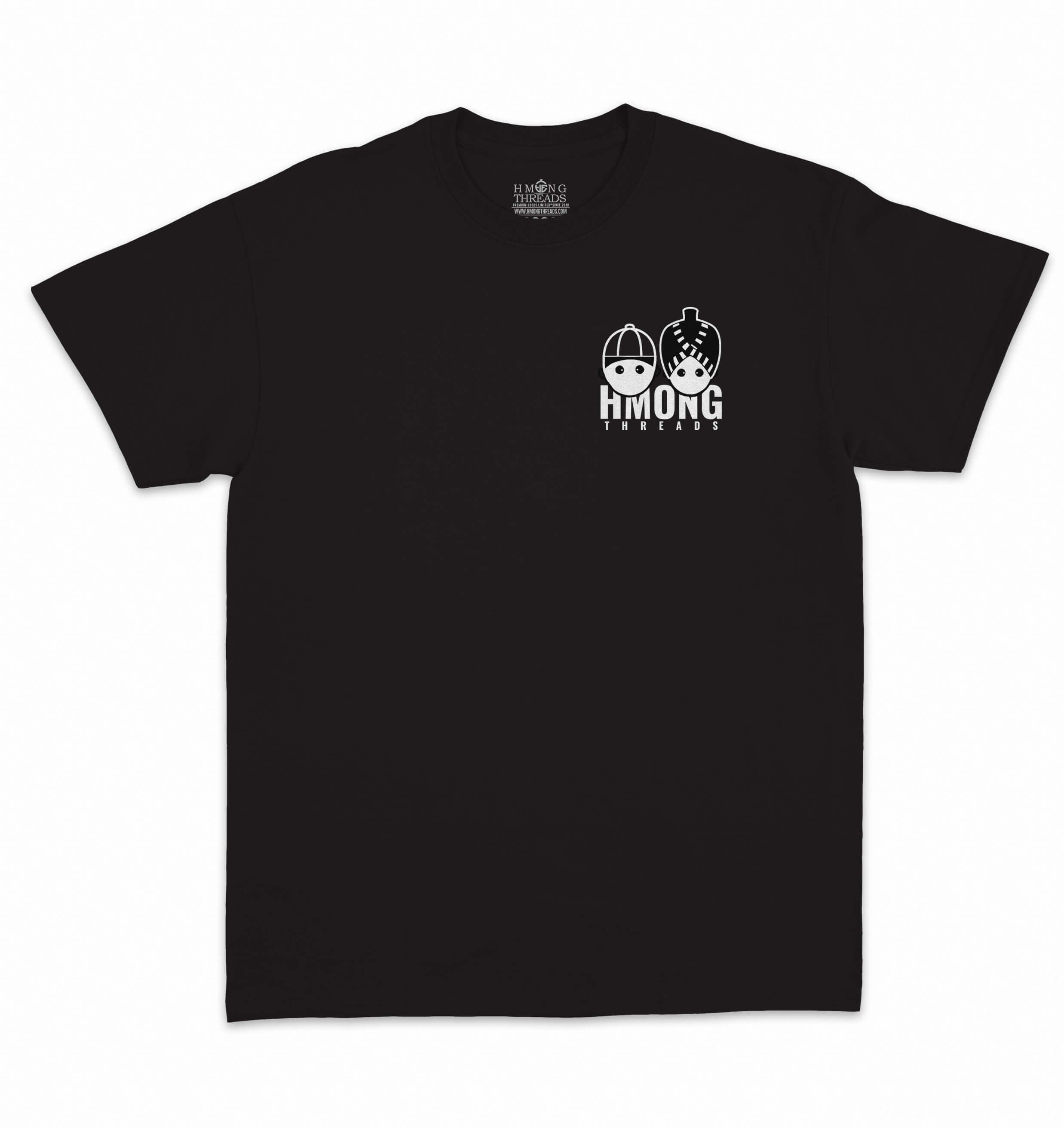 Hmong Chibi - Black T-Shirt