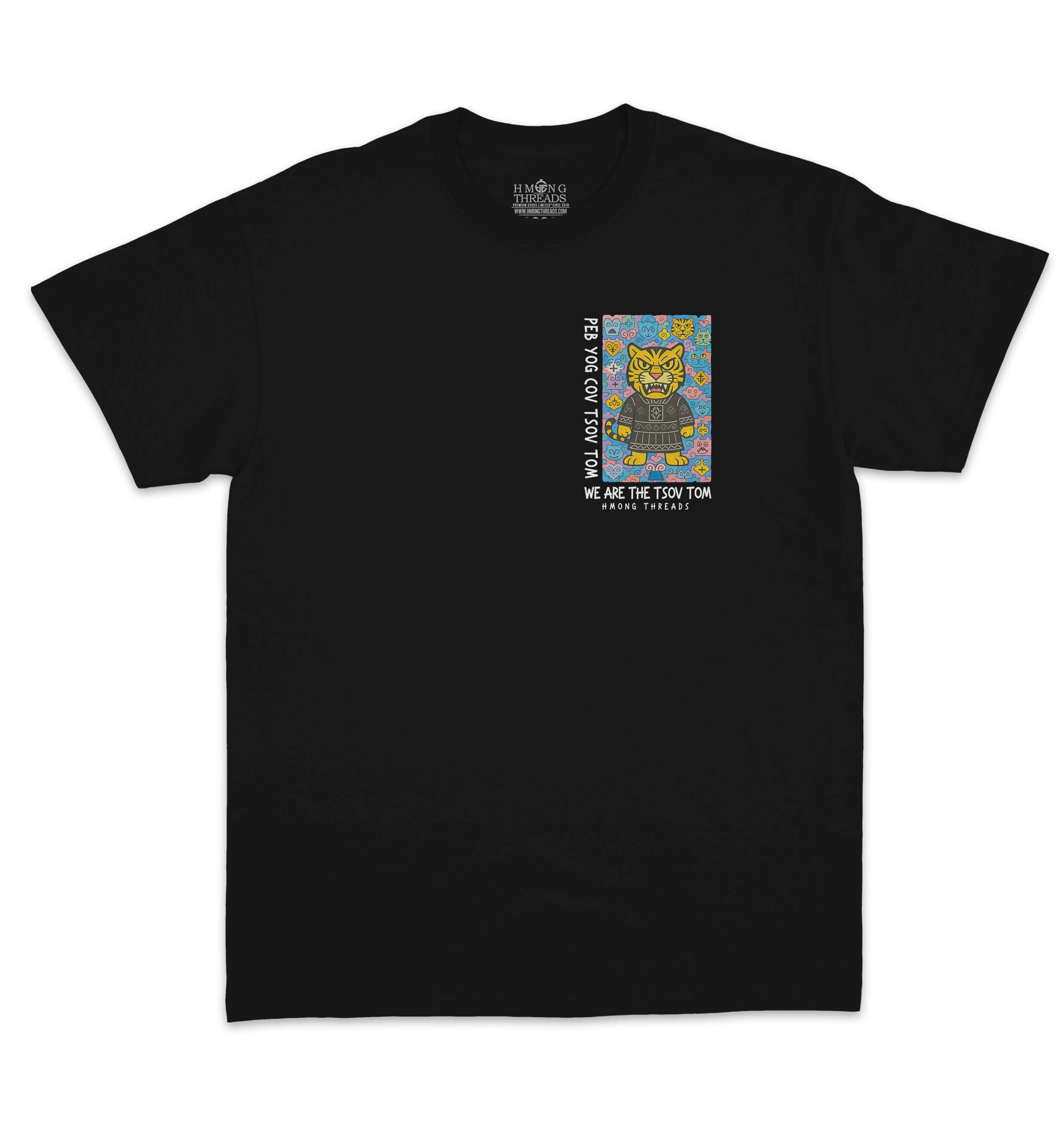 We Are the Tsov Tom Tee – Hmong Threads Tiger Graphic T-Shirt