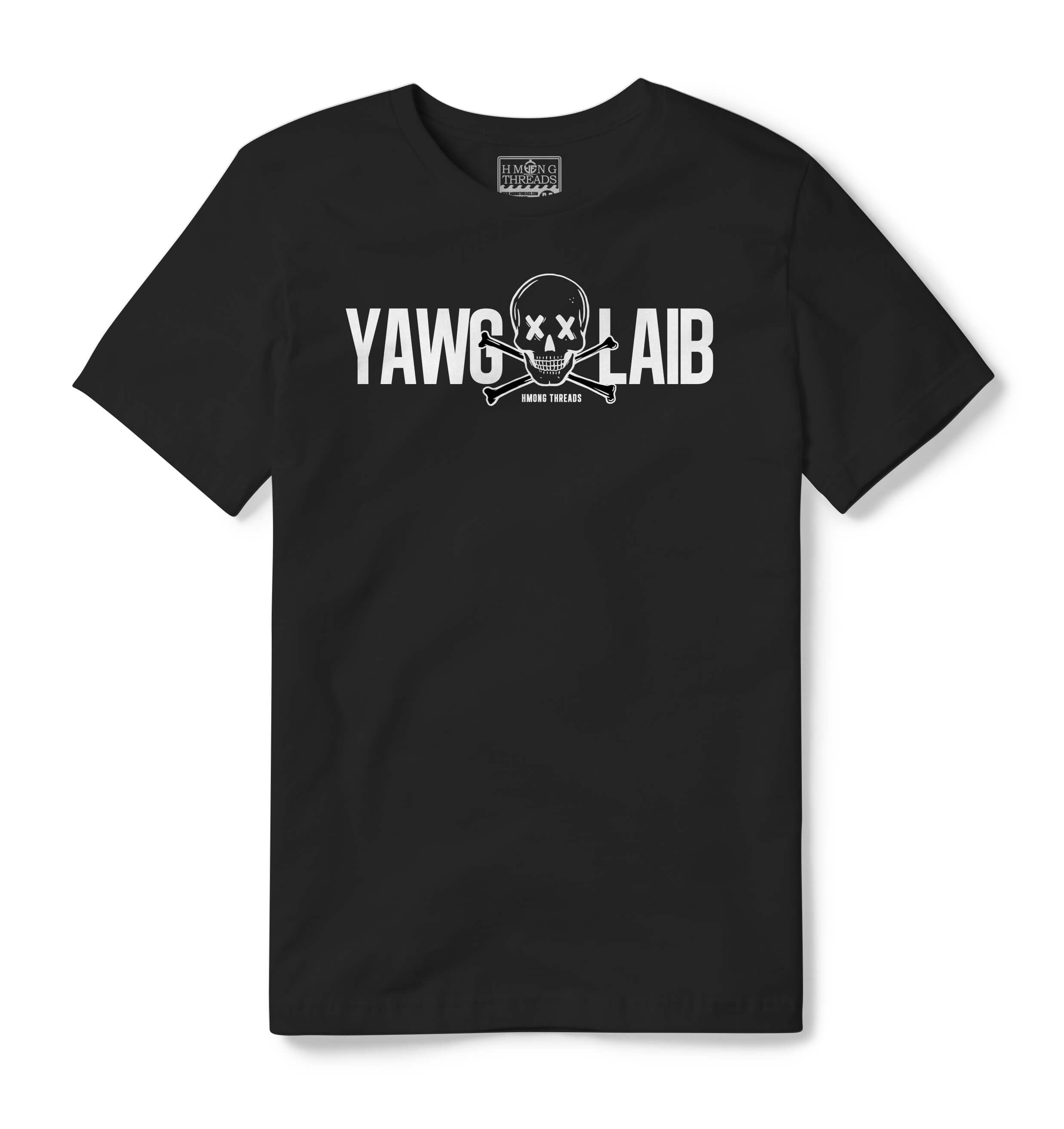 YAWG LAIB - BLACK-  T-SHIRT